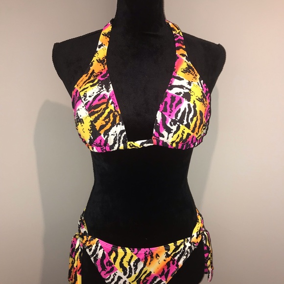 Animal print Reversible bikini - Picture 2 of 7